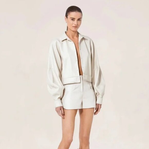 Alexis Ceci Leather Jacket - ream (S) - Picture 3 of 7